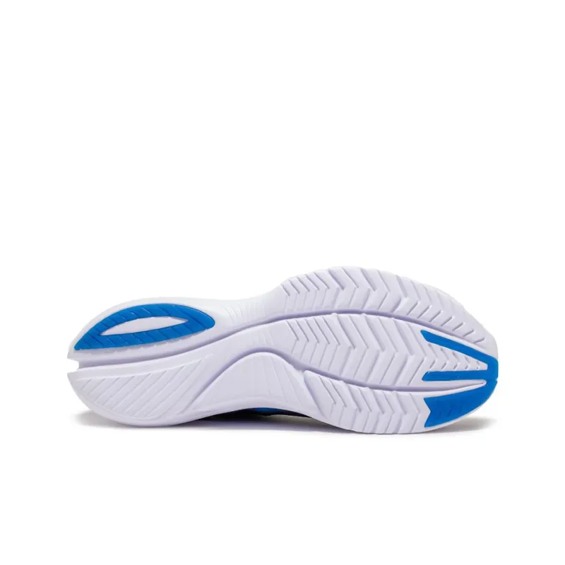 Saucony Kinvara 12 Cushioning Anti-Slip Wear-Resistant Breathability Low-Top Running Shoes Unisex Black Blue White-4