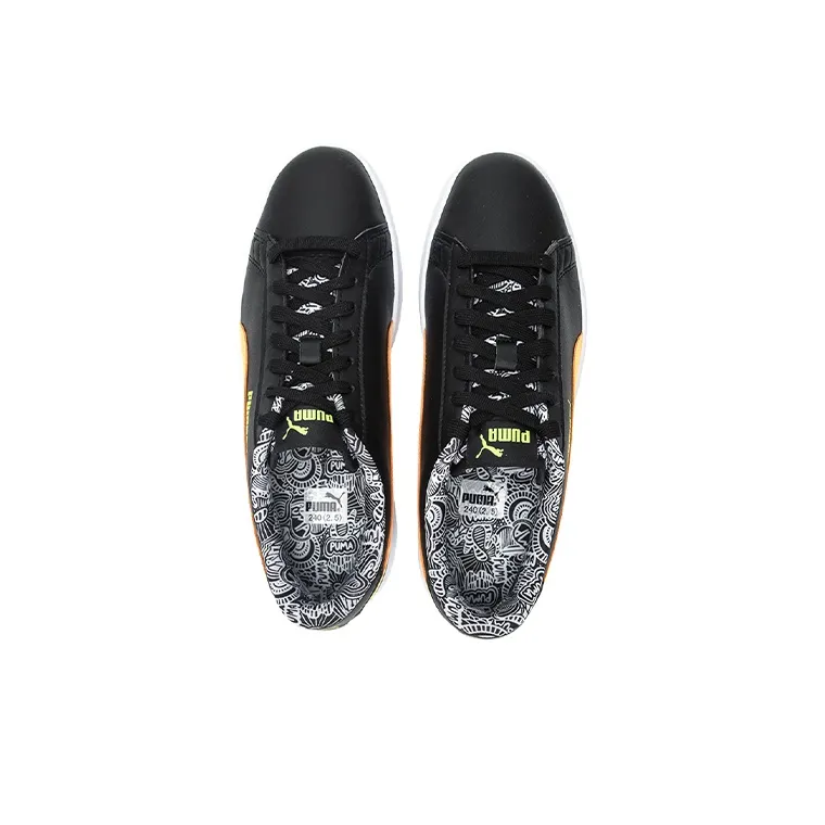 PUMA Smash V2 'Me Happy Black Yellow'-2