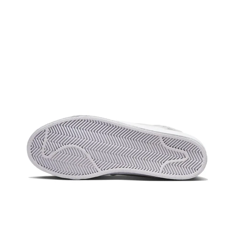Nike Sb Blazer Mid Warning Label Summit White-5