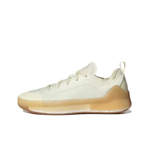 Stella Mccartney X Adidas Treino Skateboard Shoes Women's Low-Top Light Yellow