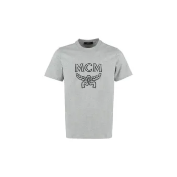 MCM T Shirts Men Gray