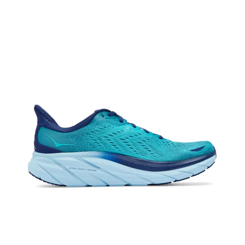 HOKA ONE ONE Clifton 8 Bellwether Blue Scuba Blue-1