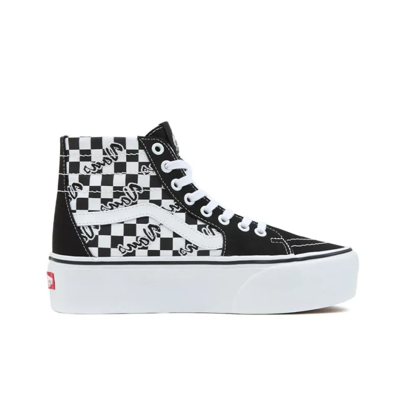 Vans Sk8 Hi Tapered Stackform 'Black White'-1