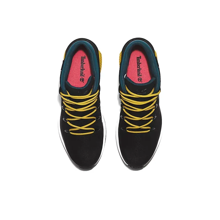 Timberland Sprint Trekker Chukka Anti-Slip And Wear-Resistant Breathable Mid-Top Outdoor Shoes Black Blue-4