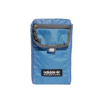Adidas Originals Recycled Polyester Sports Bag, Cell Phone Pouch, Shoulder Bag, Crossbody Bag Unisex Blue