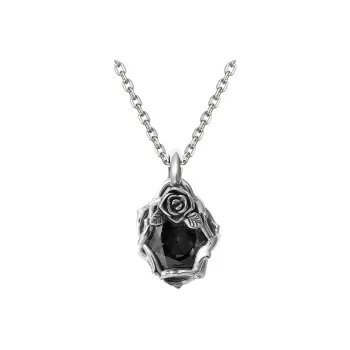 ROCK&RIDE 925 Silver Set With Precious Stones Charm/Pendant Unisex