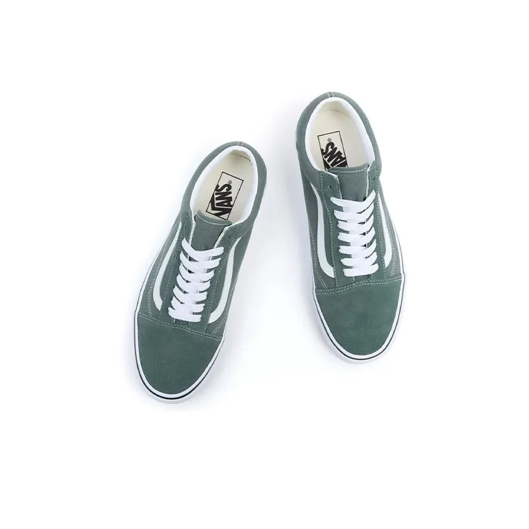 Old Skool Vans 'Color Theory Duck Green'-3