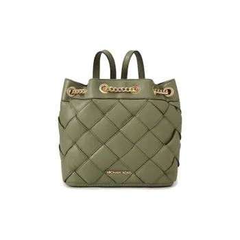 MICHAEL KORS Artificial Leather Backpack Small Size Women's Army Green
