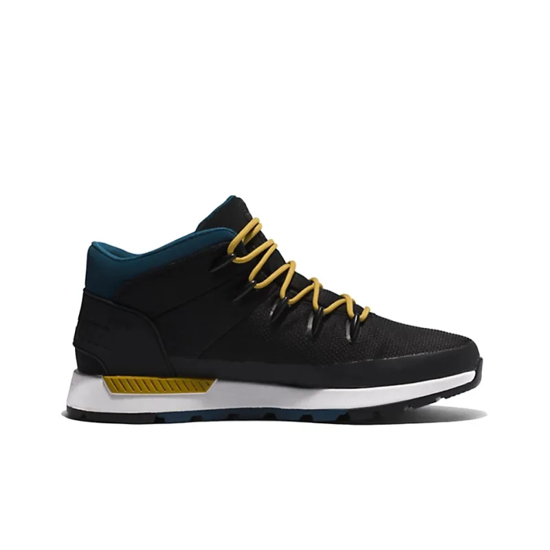 Timberland Sprint Trekker Chukka Anti-Slip And Wear-Resistant Breathable Mid-Top Outdoor Shoes Black Blue-1