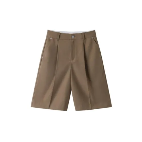 PEACEBIRD Casual Shorts Women's Coffee