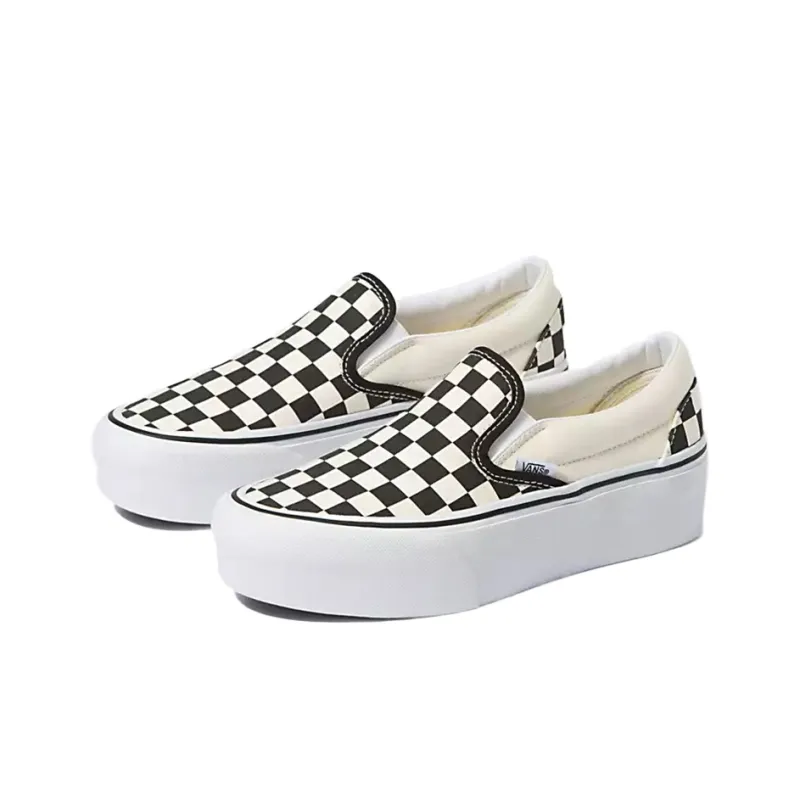 Slip On Classic Vans Stackform 'Checkerboard Black White'-2