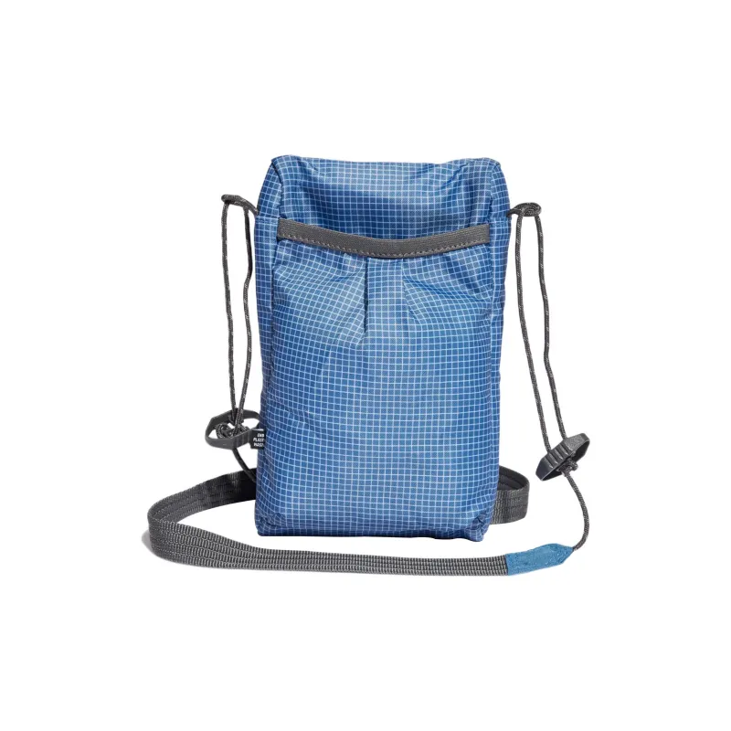 Adidas Originals Recycled Polyester Sports Bag, Cell Phone Pouch, Shoulder Bag, Crossbody Bag Unisex Blue-1