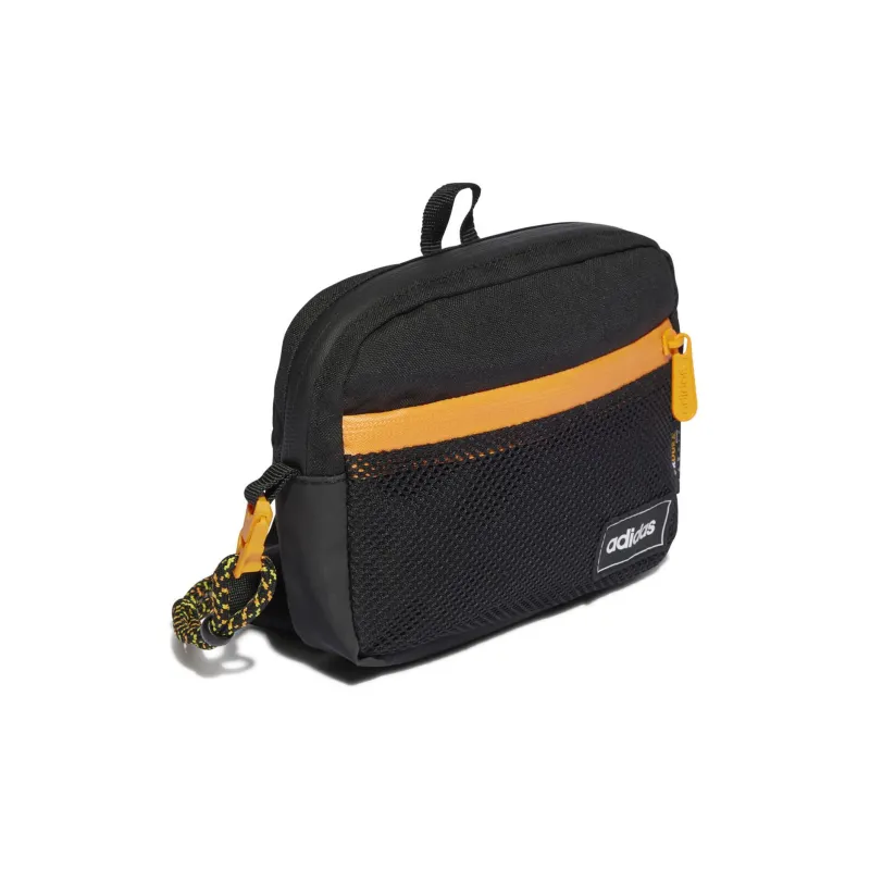 Adidas Neo Polyester Backpack Sports Bag Shoulder Bag Crossbody Bag Regular Unisex Black-1