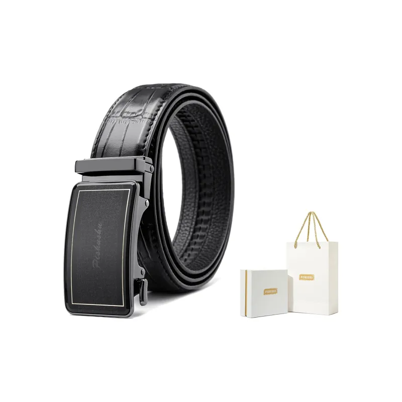 PISHUSHU Leather Belts Men-8