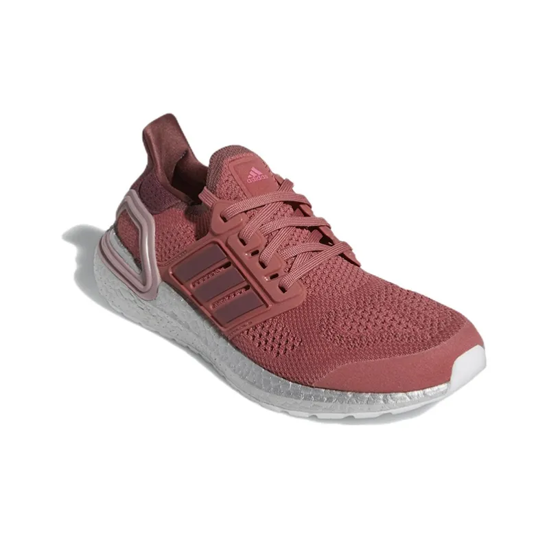 Adidas Breathable Low Top Running Shoes Women's Red-2