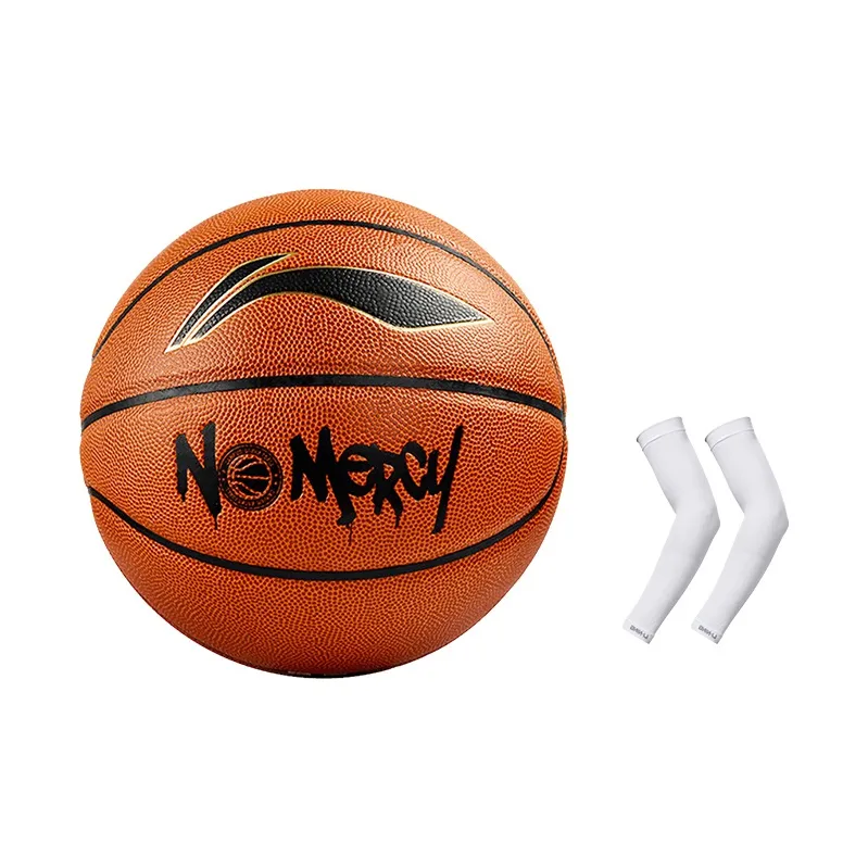 LiNing CBA Collection PU Basketball Brown Size 7 Training Competition-20