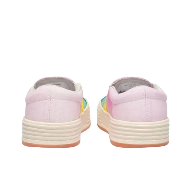 PALM ANGELS Mid Top Stylish Skateboarding Shoes Women's Multicolor-4