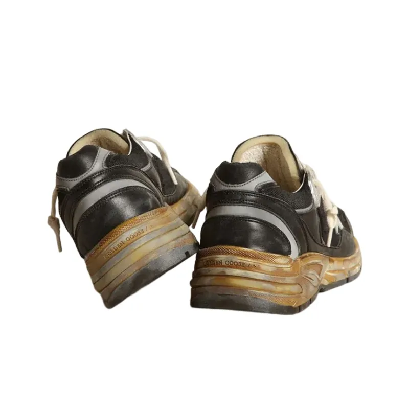 Golden Goose Running Dad Black Grey-4
