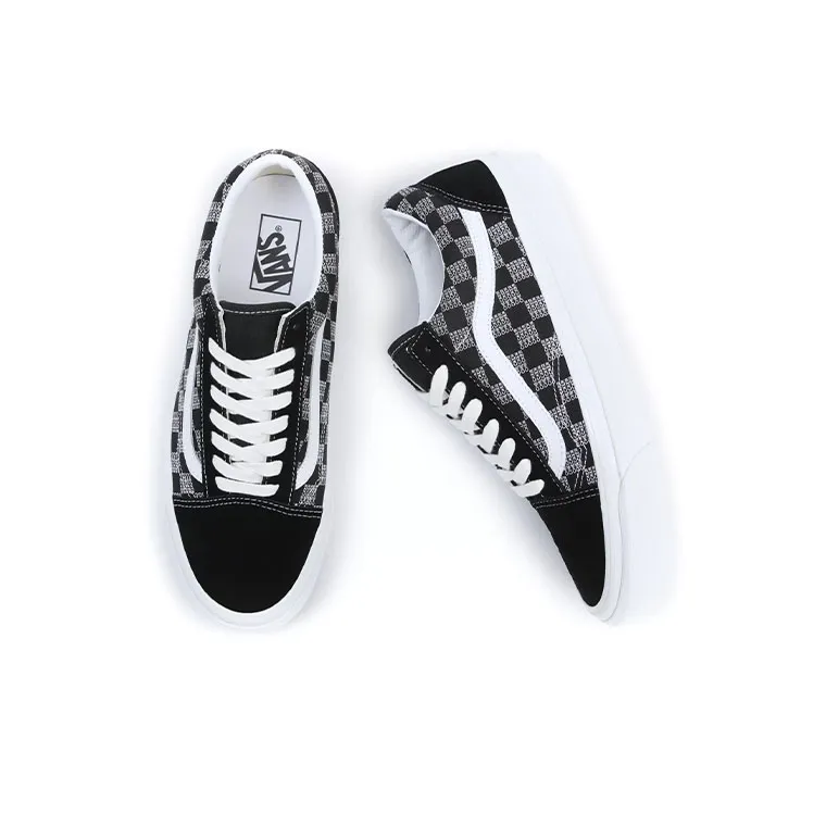 Old Skool Vans 36 Dx 'Checkerboard Text'-3