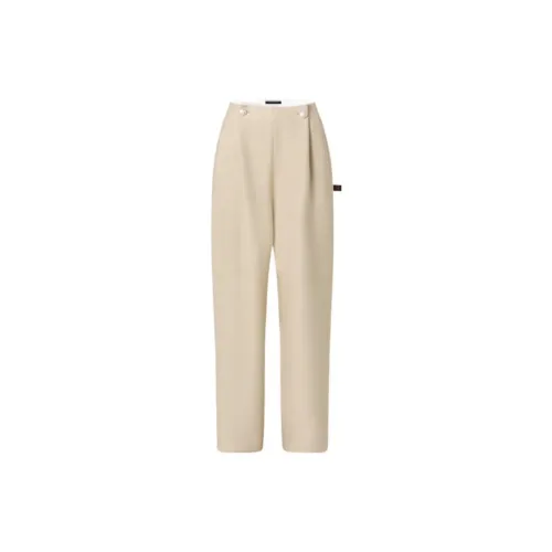 LOUIS VUITTON New Quarterly Products Of LV Casual Pants Women's Linen