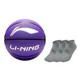 Size 7 Ball+3 Pack Gray Socks