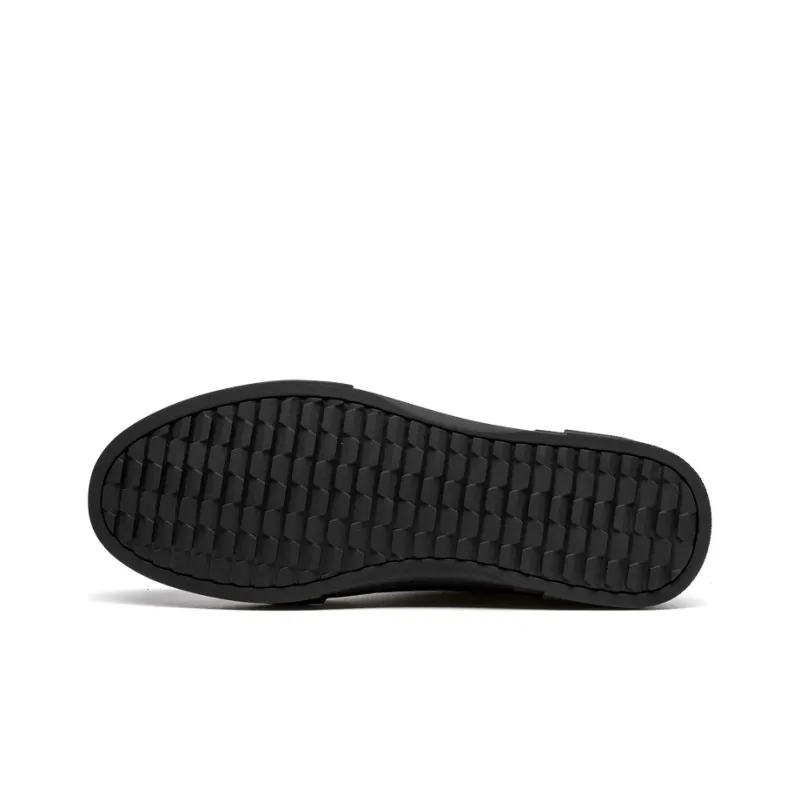 LEAVELAND Skateboard Shoes Men's Black-4
