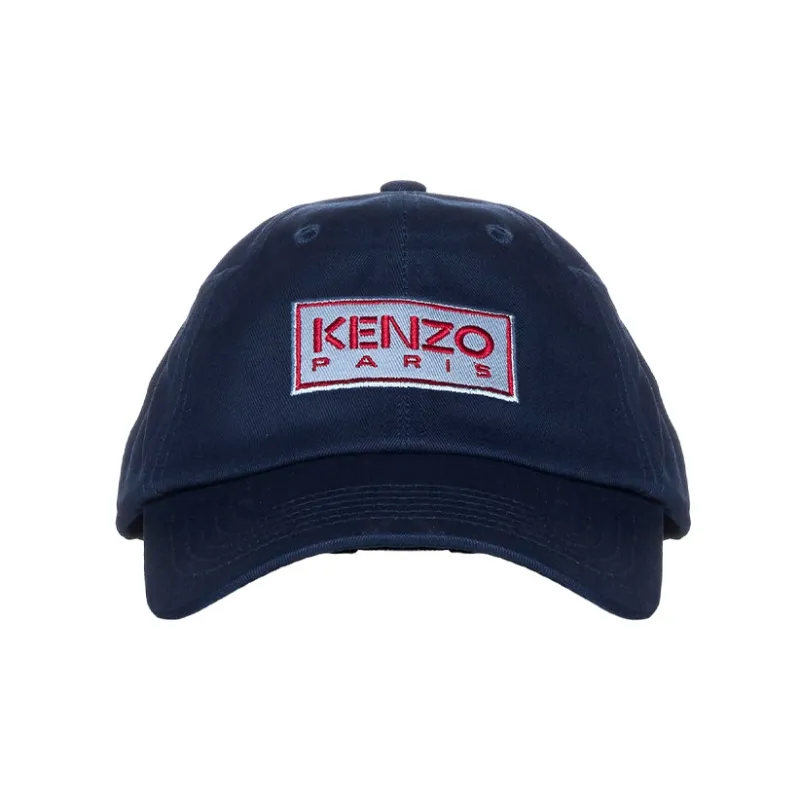 KENZO Logo Patch Baseball Hat-0