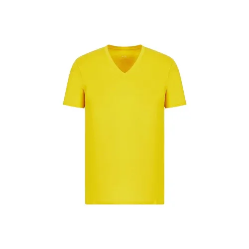 ARMANI EXCHANGE T-Shirts Men Bright Yellow