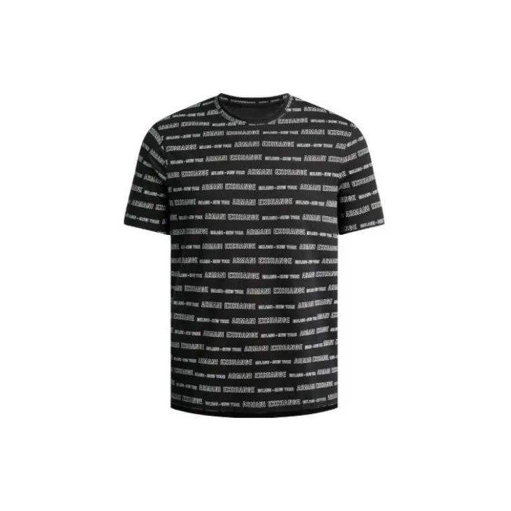 ARMANI EXCHANGEAE SS22 T Shirt Men's Black-0