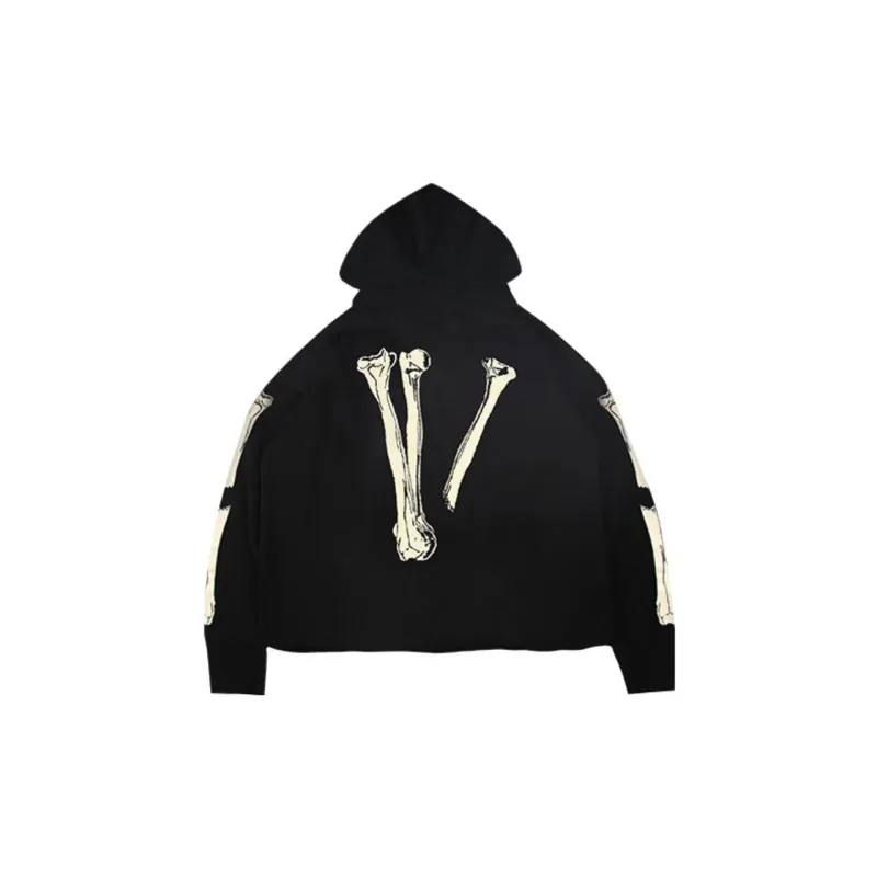 VLONE Skull Series Sweatshirt Unisex Black-1