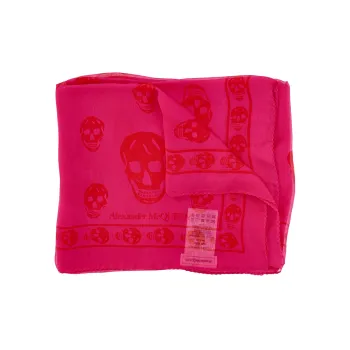 Alexander McQueen Silk Scarves Unisex