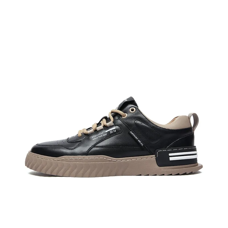 Anthony Miles Anthony Miller Stylish Skateboarding Shoes Men's Black-0