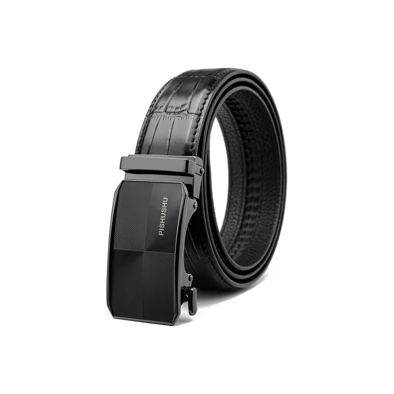 PISHUSHU Leather Belts Men-9