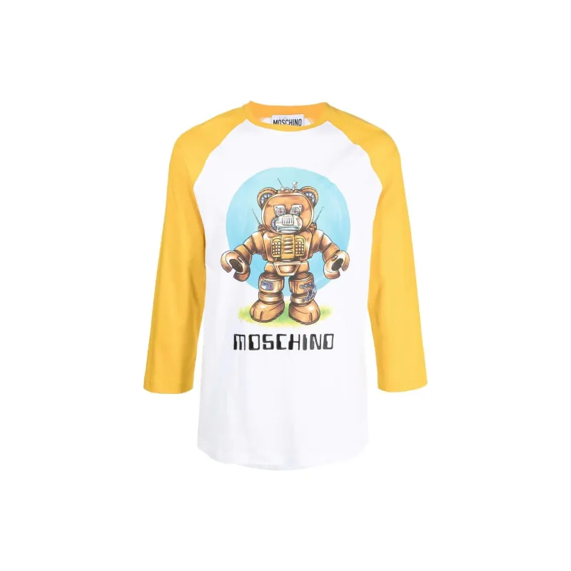 MOSCHINO T Shirts Men White-0