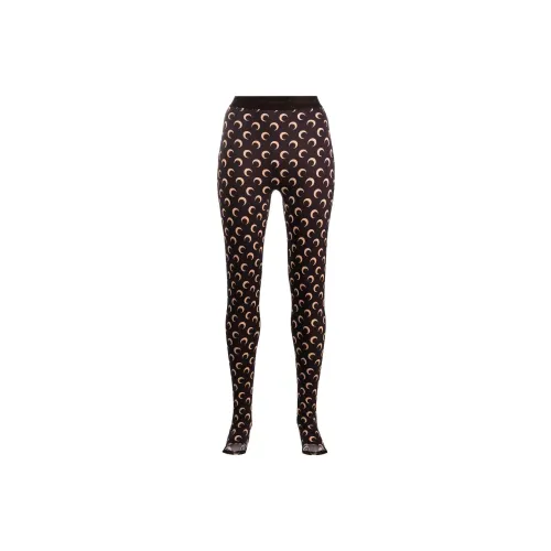 Marine Serre Leggings Women's Black