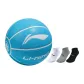 Size 7 Ball+3 Pack Mixed Color Socks