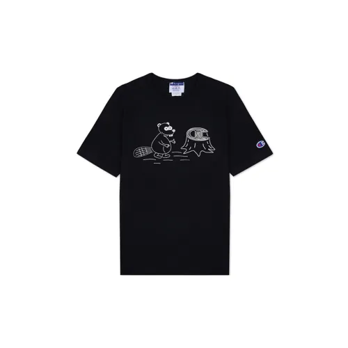 Champion T-Shirts Men Black 003