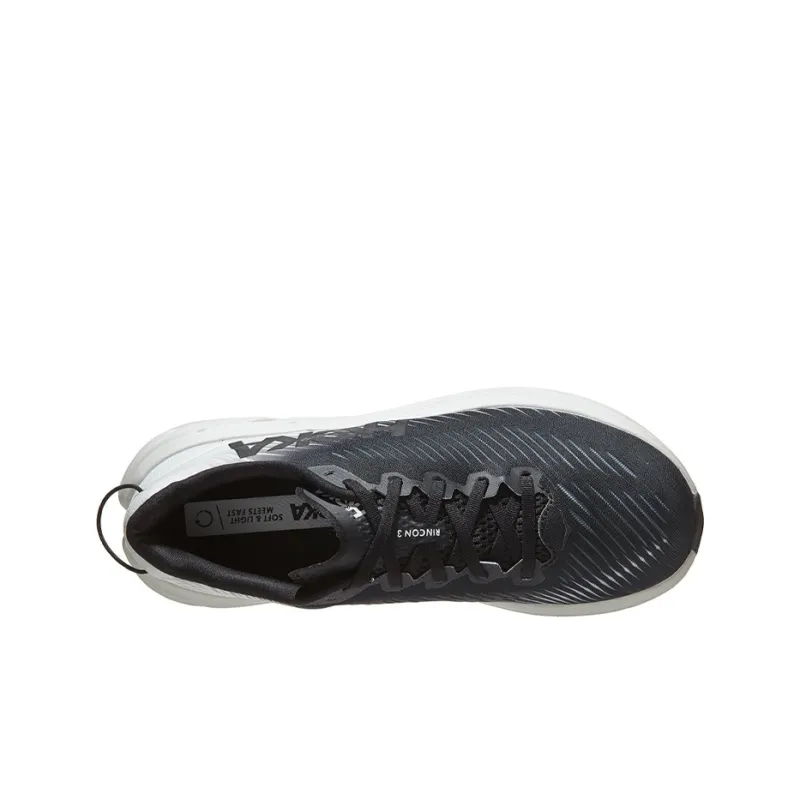 HOKA ONE ONE Rincon 3 Wide 'Black White' Women's-3