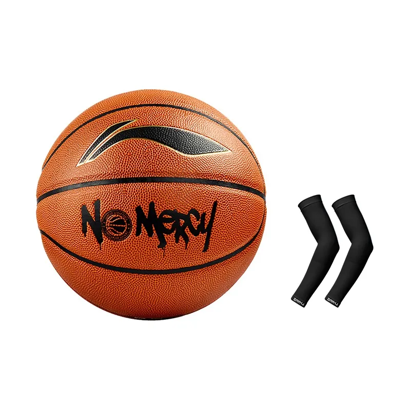 LiNing CBA Collection PU Basketball Brown Size 7 Training Competition-19