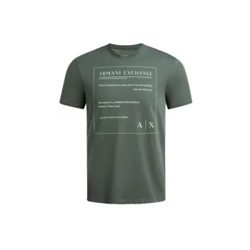 ARMANI EXCHANGEAE SS22 T Shirt Men's Army Green