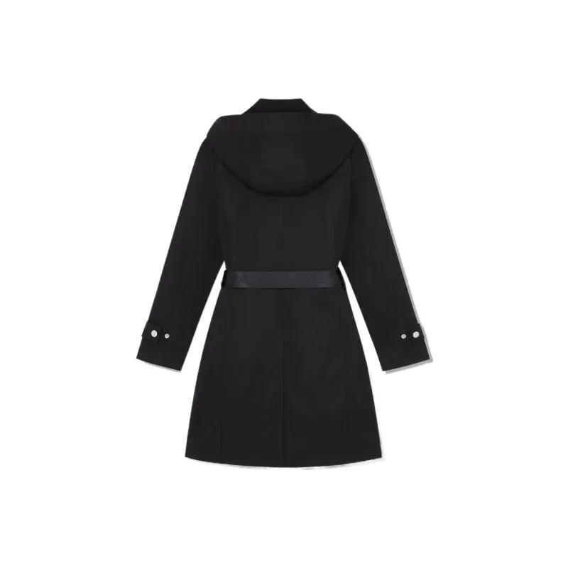 MICHAEL KORS Trench Coat Women's Black-1