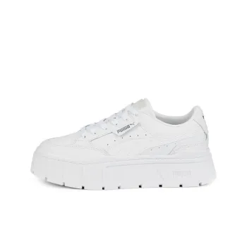 PUMA Mayze Stack Leather 'Triple White' Women's