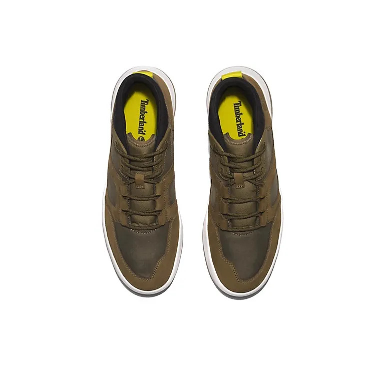 Timberland Supaway Chukka Mid Top Casual Shoes Men's Green-4