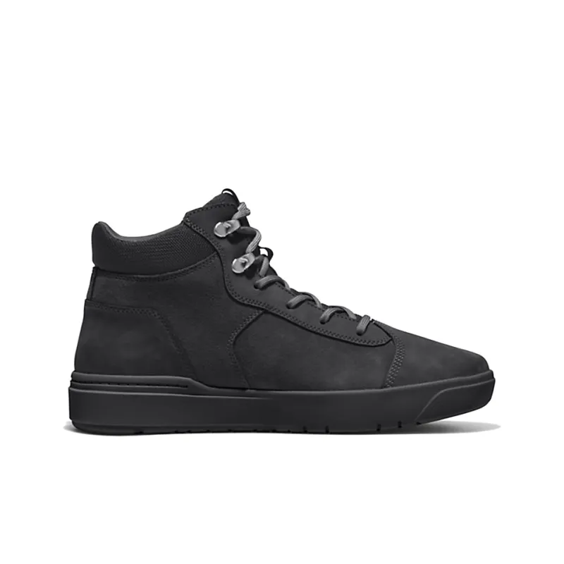 Timberland Chukka Seneca Bay Anti-Slip Wear-Resistant High-Top Skateboard Shoes Men's Black-1