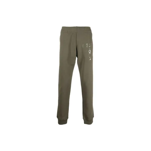 MOSCHINO Knitted Sweatpants Men Army Green