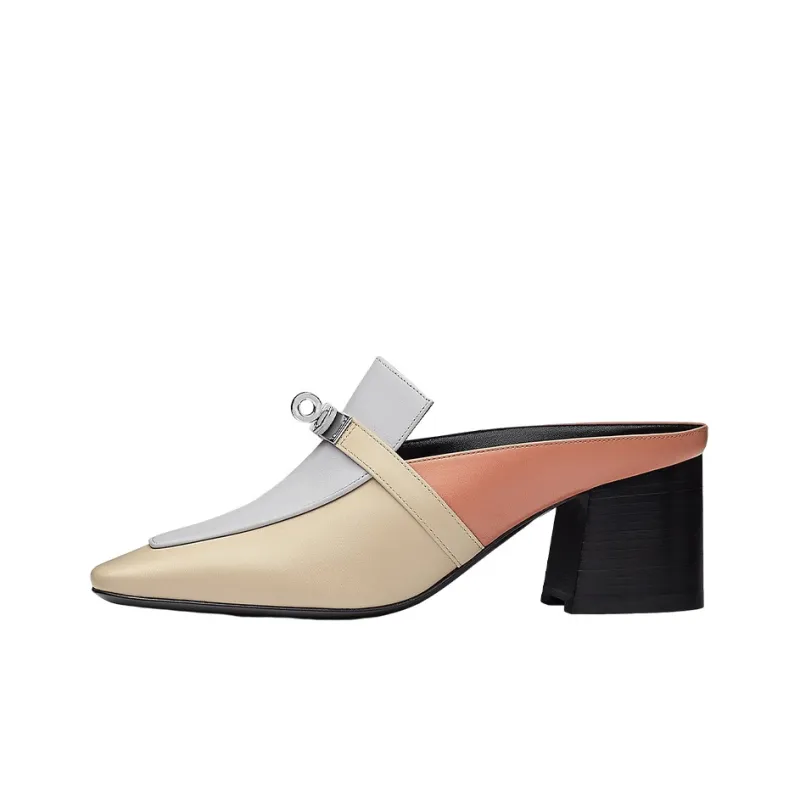 HERMES Blossom Wrap toe Slippers Women's Multicolor-0