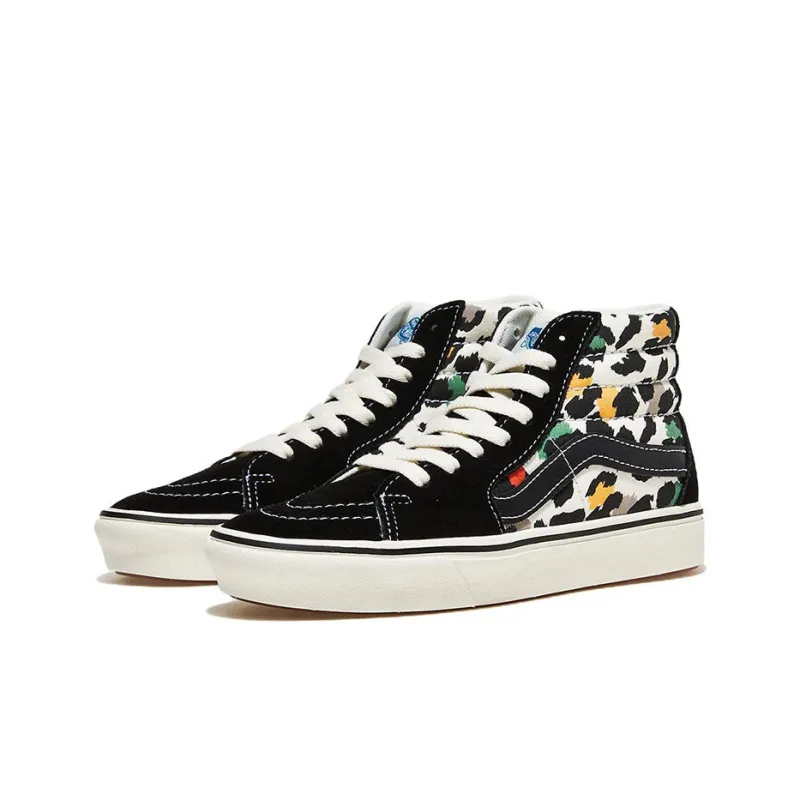 Vans Comfycush SK8 HI 'Black White Green'-2