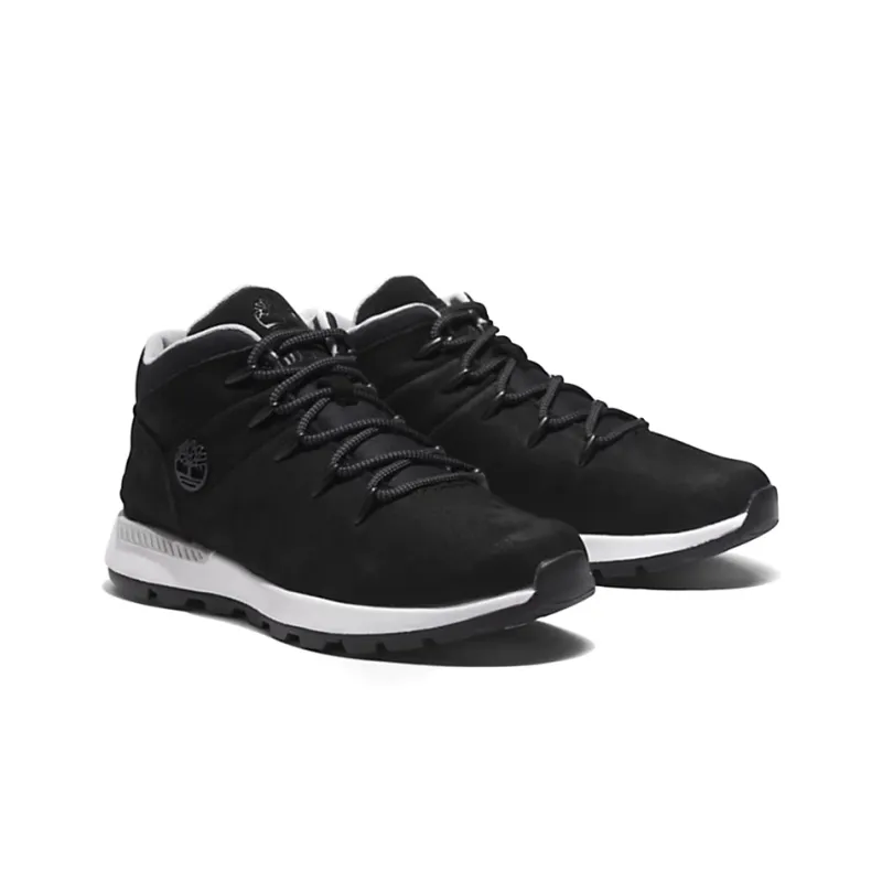 Timberland Sprint Trekker Cushioning Anti-Slip And Wear-Resistant Mid-Top Outdoor Shoes Women's Black-3
