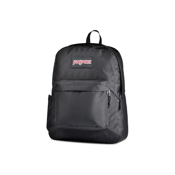 JanSport Polyester Backpack Medium Size Unisex Black-0
