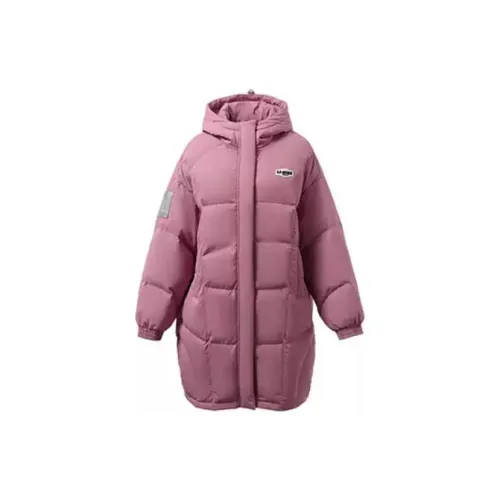 LINING Sports Fashion Collection Down Jackets Women's Black Vinegar Chestnut